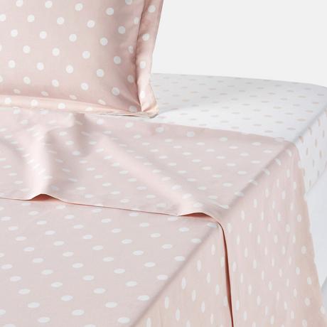 La Redoute Intérieurs Clarisse Lenzuolo con Pois  