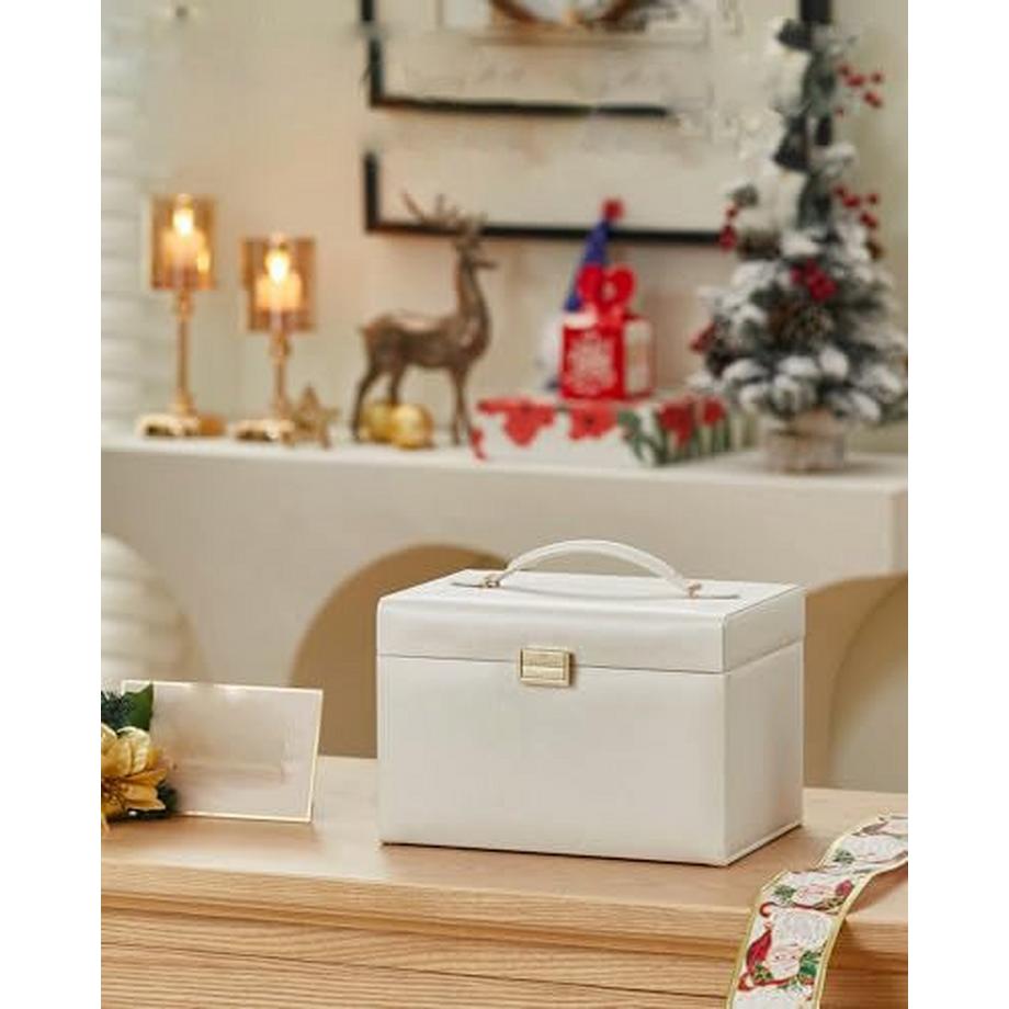 Only-bags.store  Schmuckkästchen groß mit 4 Ebenen 