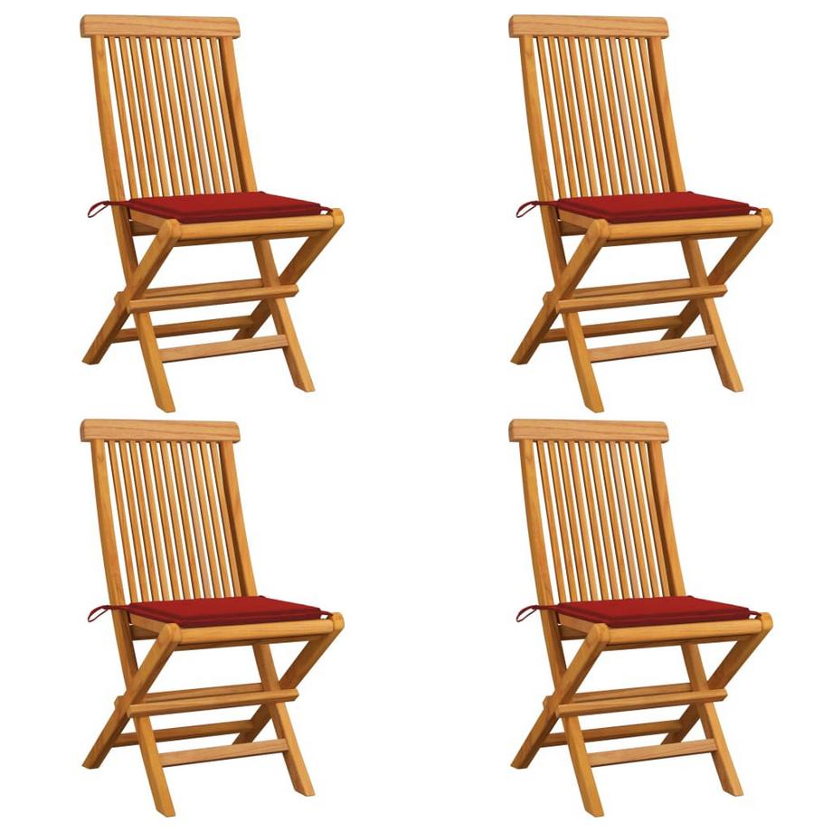 Chaise de jardin teck