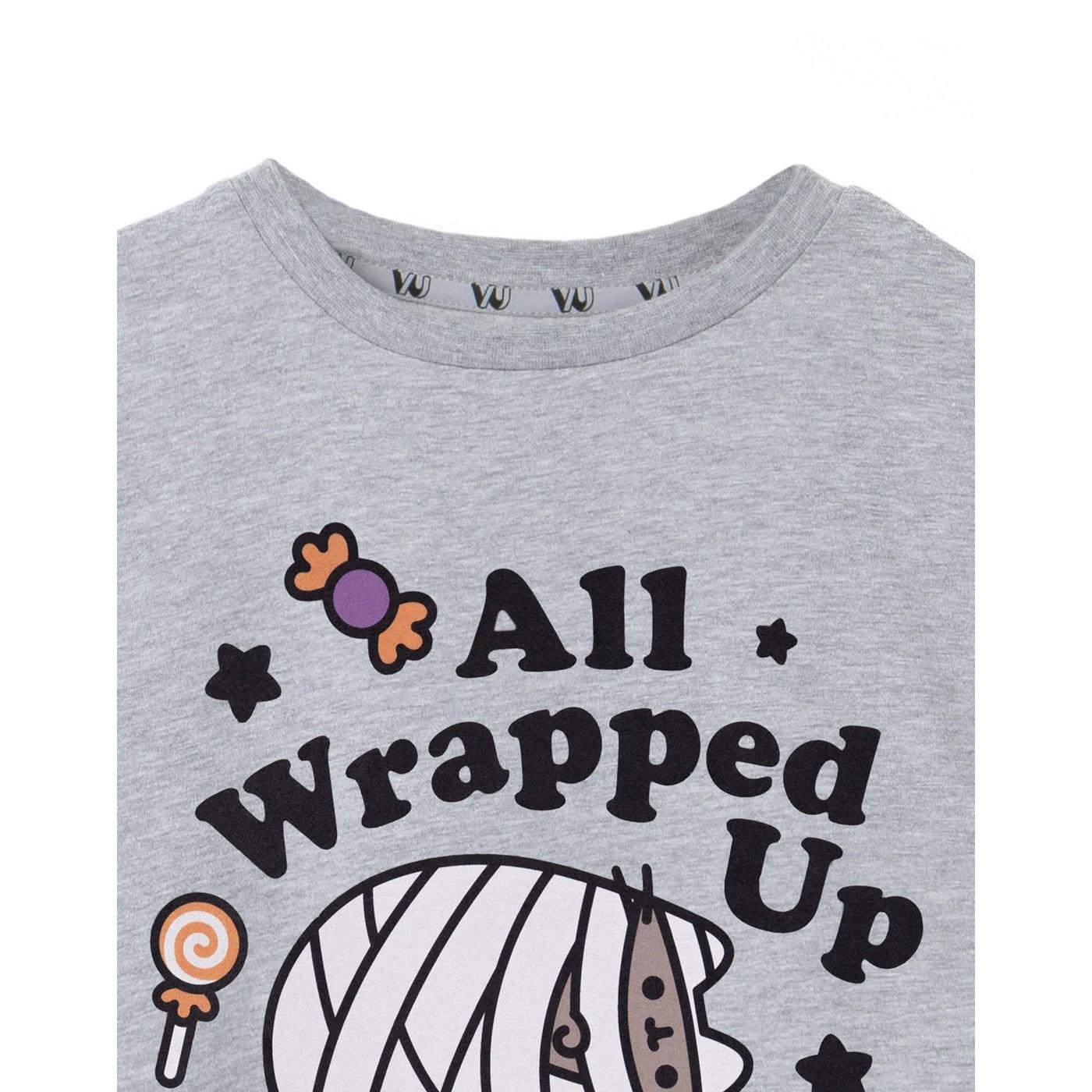 PUSHEEN  Halloween Mummy TShirt 