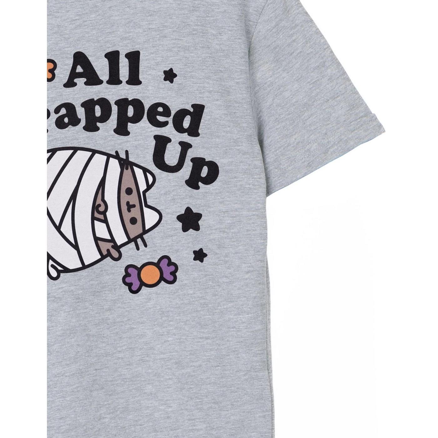 PUSHEEN  Halloween Mummy TShirt 