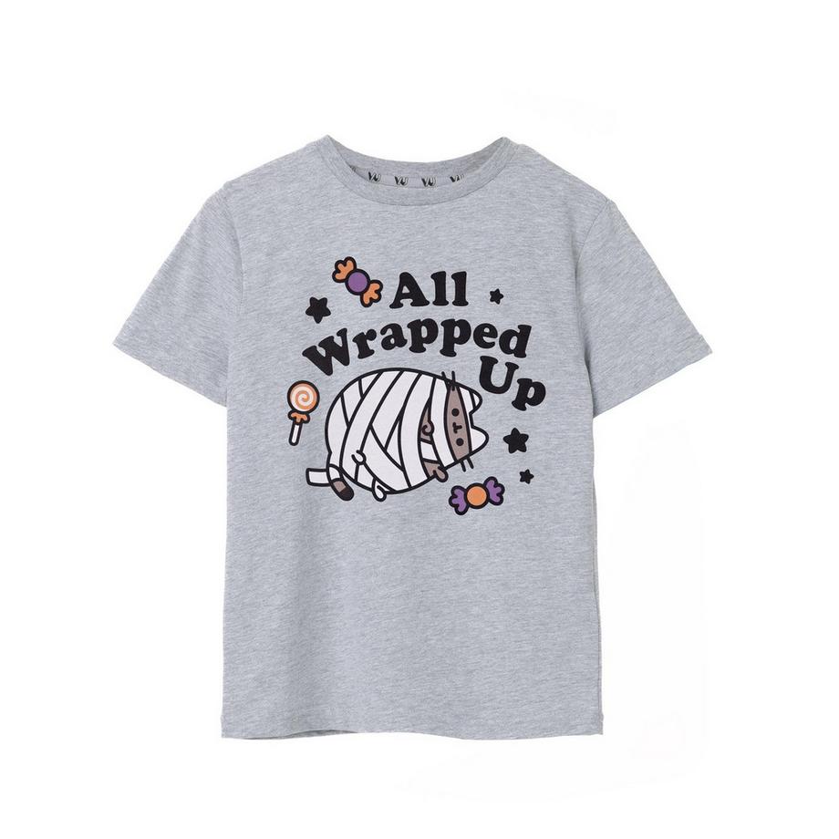 PUSHEEN  Tshirt HALLOWEEN MUMMY 