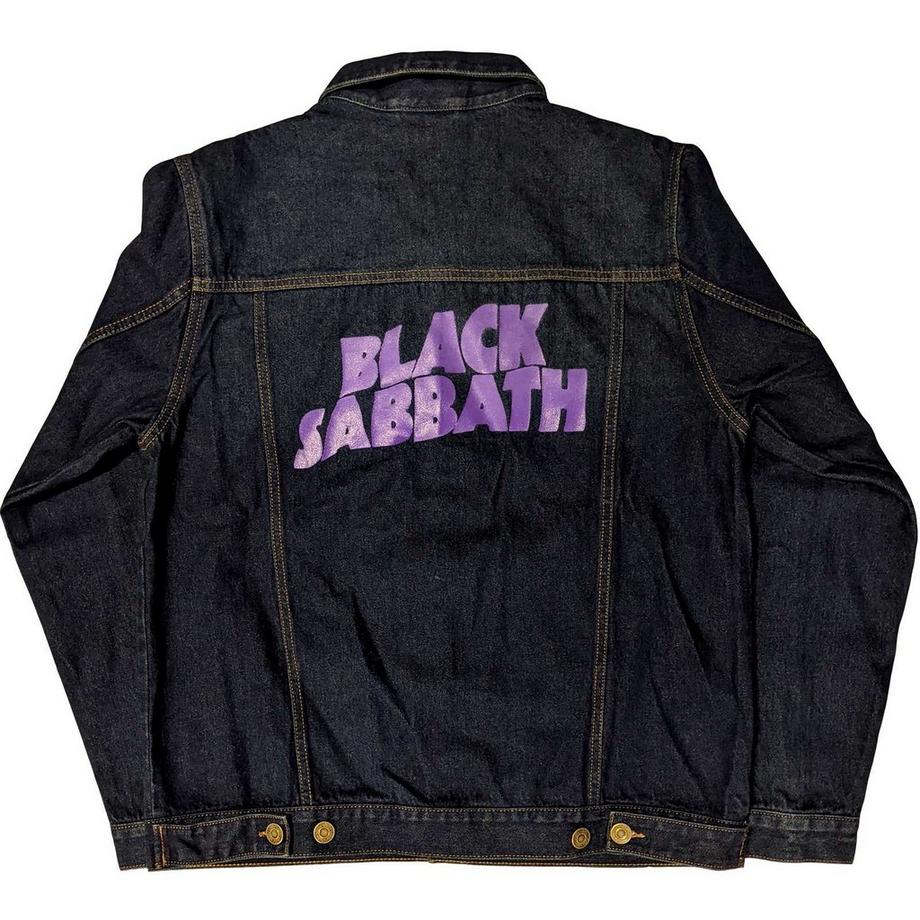 Black Sabbath Giacca di jeans con logo  
