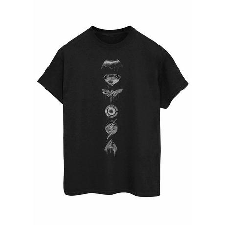 Justice League Justice League Stacked Logo T-Shirt  
