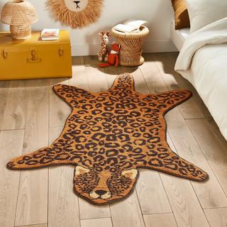 La Redoute Intérieurs Kinderzimmer-Teppich Miano im Leoparden-Design  