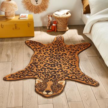Kinderzimmer-Teppich Miano im Leoparden-Design