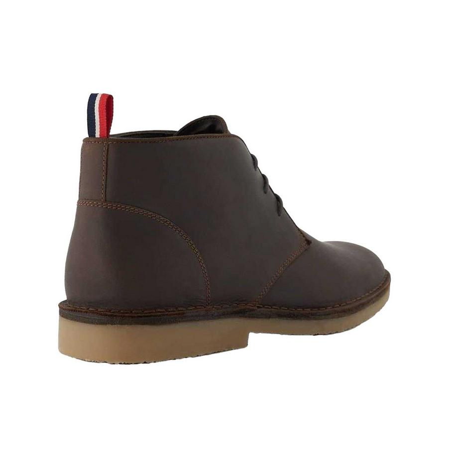 Dune London Bottines Désert Daim Semelle Contraste  