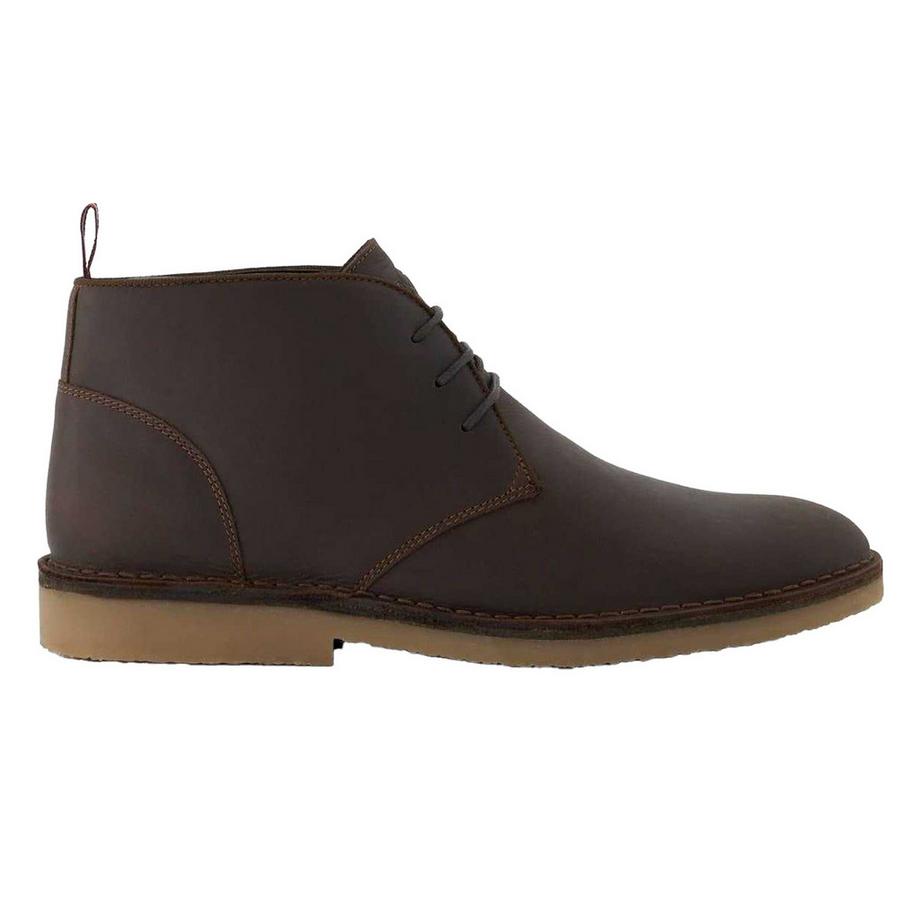 Dune London Bottines Désert Daim Semelle Contraste  
