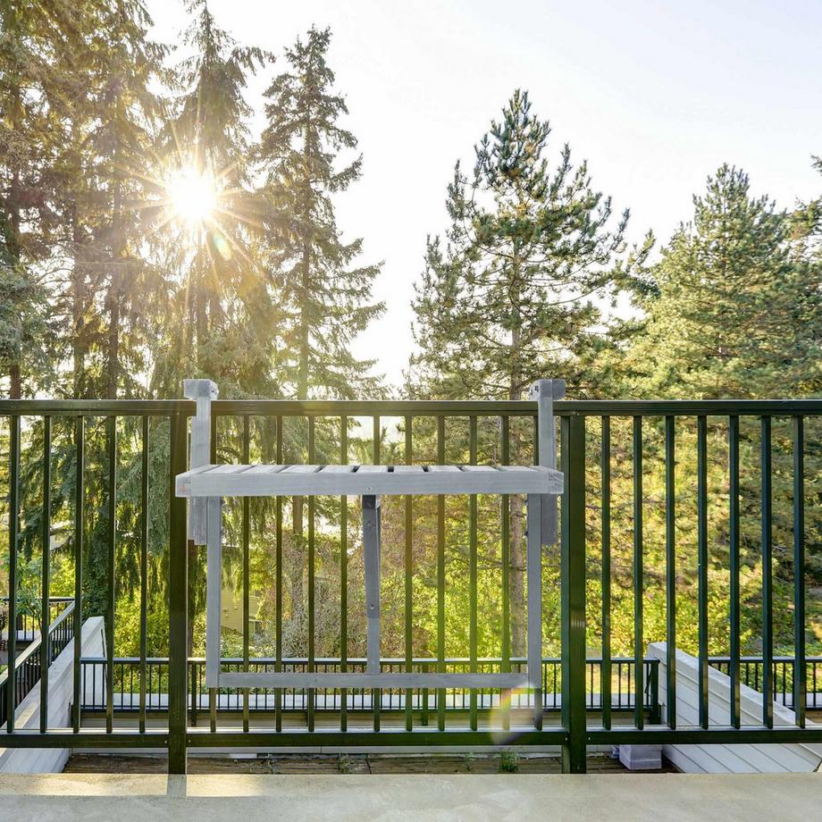 B2X Balkontisch Hängetisch Holz  