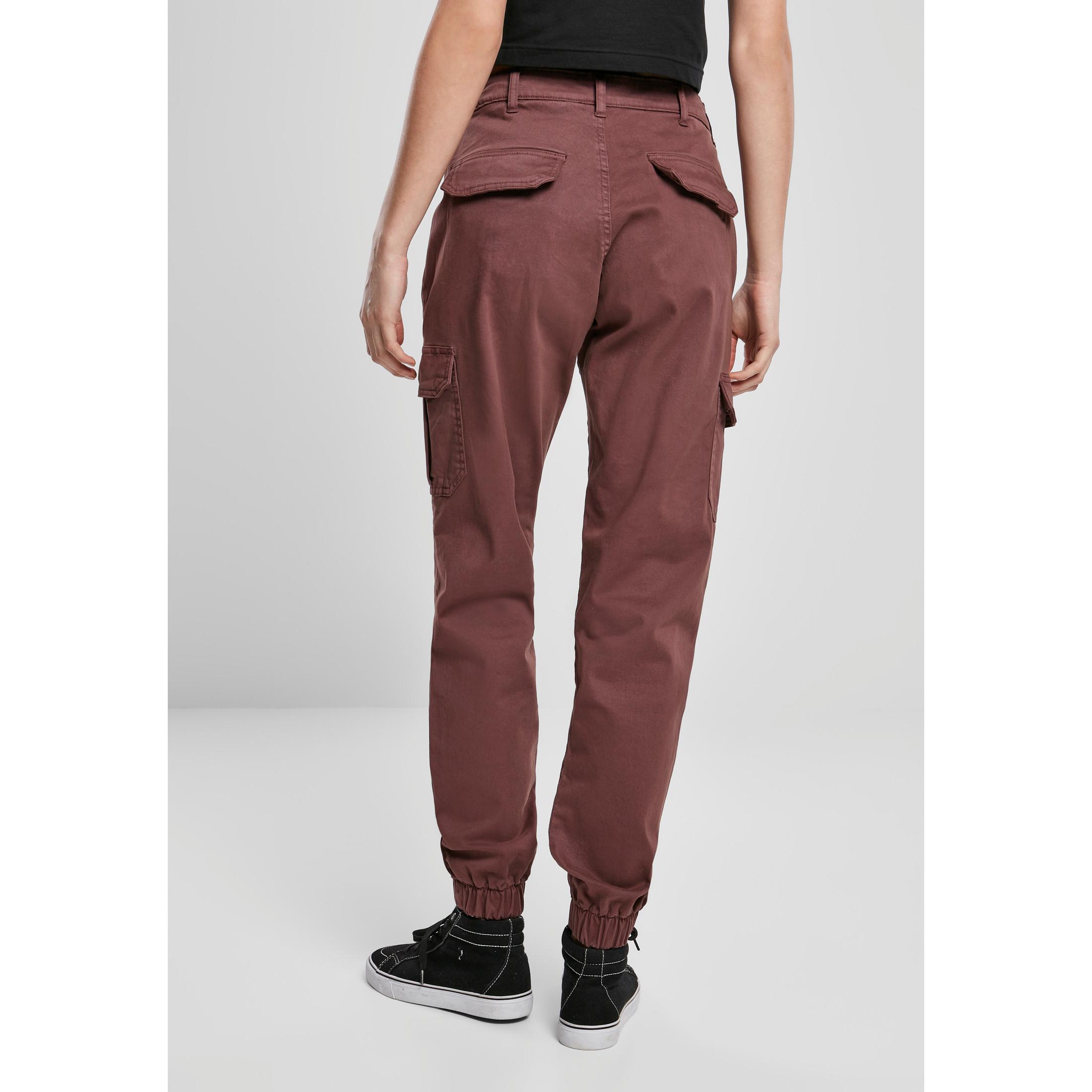 URBAN CLASSICS Pantalon High Waist Cargo  