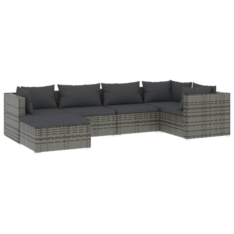 Garten-lounge-set poly-rattan