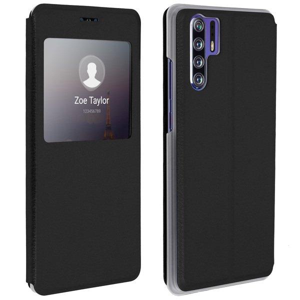 Avizar  Huawei P30 Pro Flip View Cover Schwarz 