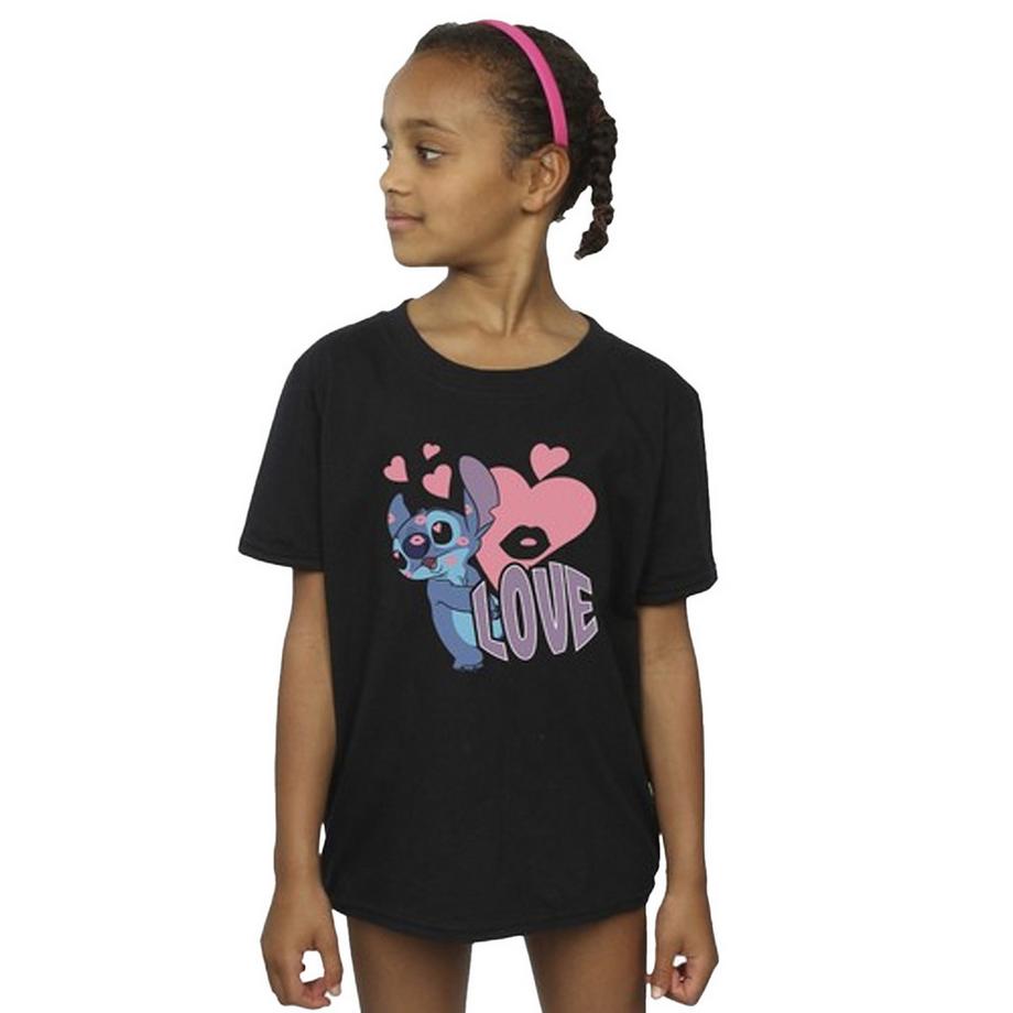 Lilo & Stitch  T-ShirtLove Hearts 