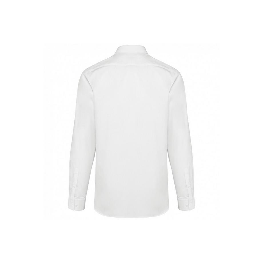 Kariban Camicia Slim Fit Maniche Lunghe Popeline  