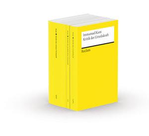 Die drei Kritiken: Kritik der praktischen Vernunft - Kritik der reinen Vernunft - Kritik der Urteilskraft Kant, Immanuel; Kopper, Joachim (Hrsg.); Heidemann, Ingeborg (Hrsg.); Lehmann, Gerhard (Hrsg.) Livre de poche 