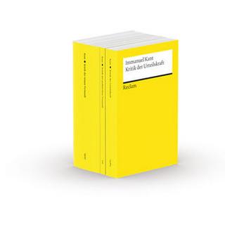 Die drei Kritiken: Kritik der praktischen Vernunft - Kritik der reinen Vernunft - Kritik der Urteilskraft Kant, Immanuel; Kopper, Joachim (Hrsg.); Heidemann, Ingeborg (Hrsg.); Lehmann, Gerhard (Hrsg.) Livre de poche 