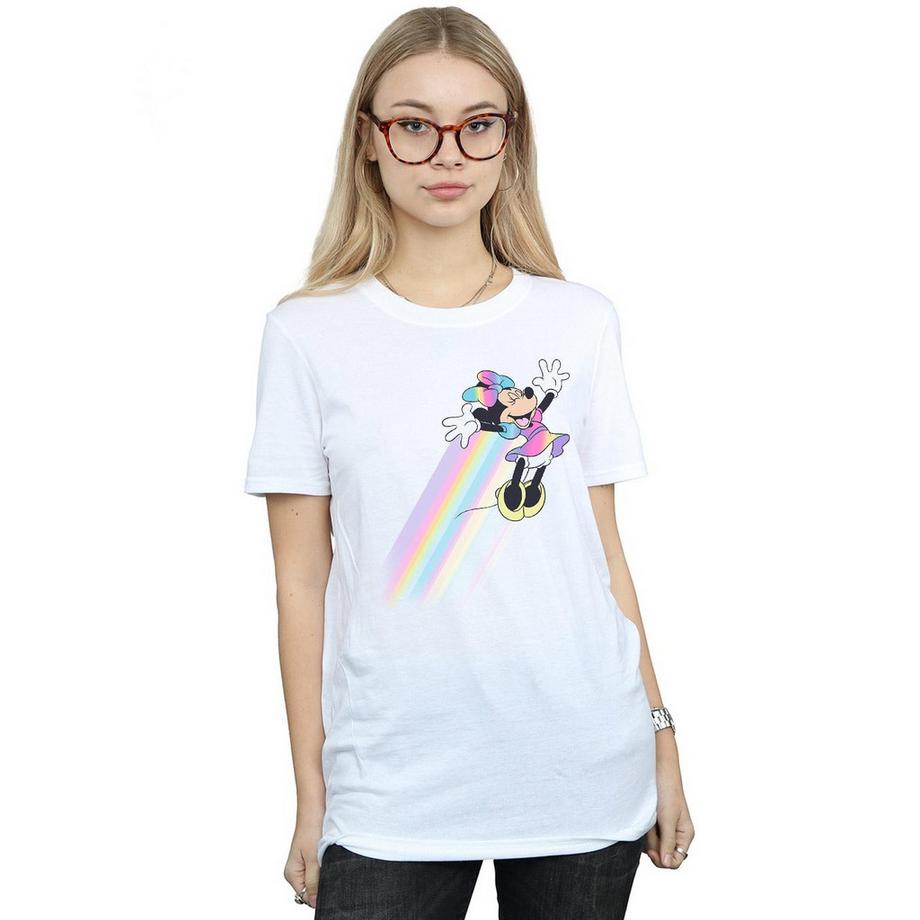 Disney Minnie Mouse T-Shirt Arc-en-ciel  
