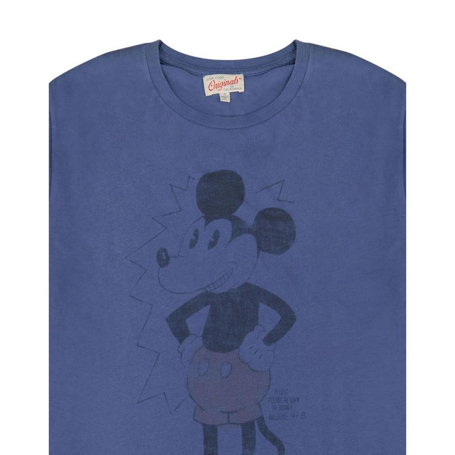 MICKEY MOUSE bedrucktes Kurzarm T-Shirt  