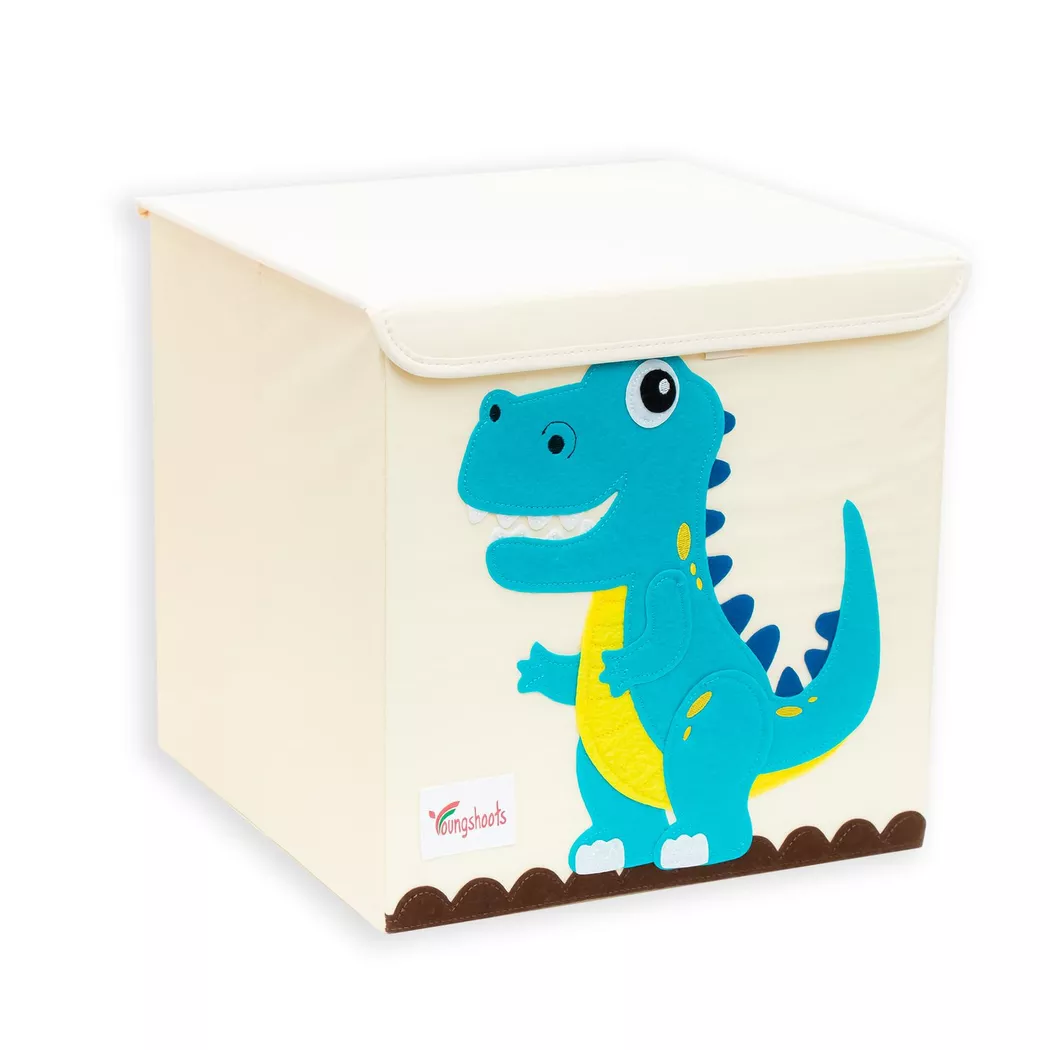 Intirilife - Contenitore Per Giocattoli Con Coperchio Per Bambini, 35X33CM