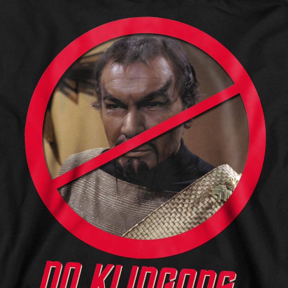 Star Trek No Klingons Sweatshirt  