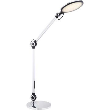 Lampe de table Urias métal argent 1xLED