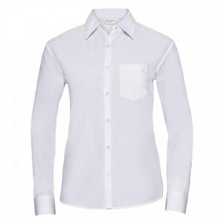 Russell  Collection Langarm Bluse 