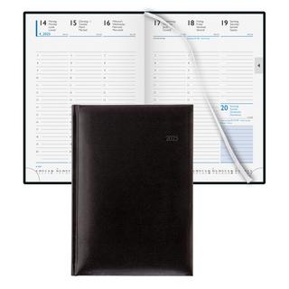 Biella Agenda de bureau Budget 7 - Noir  