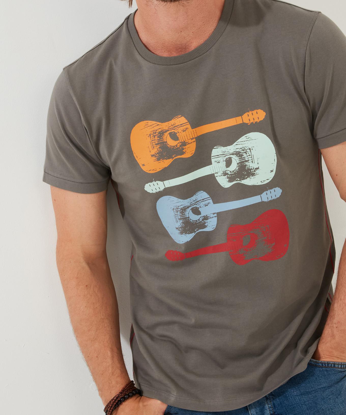 Joe Browns  Retro-T-Shirt mit Gitarrenmotiv 