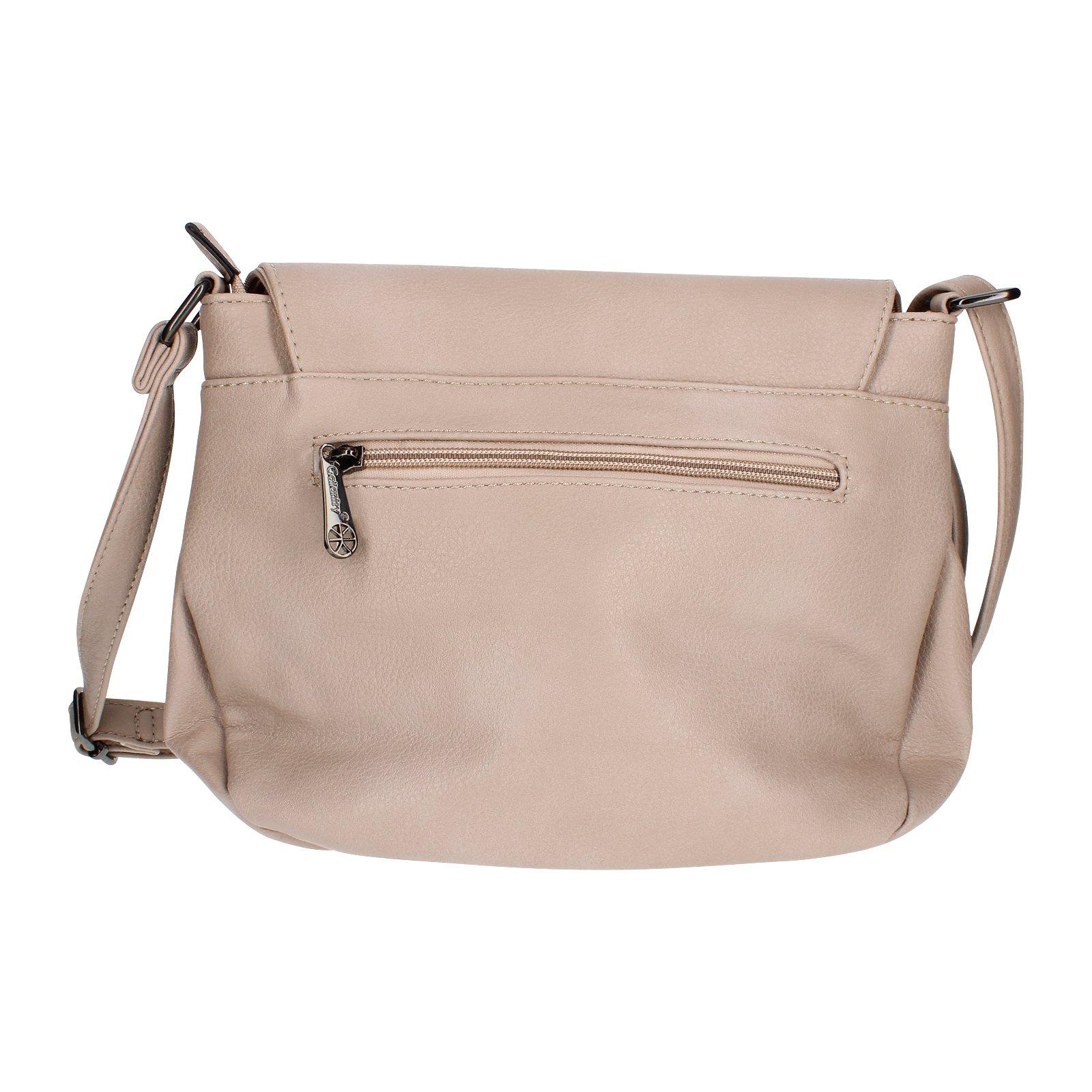 Gallantry  Borsa a tracolla con cerniera taupe 