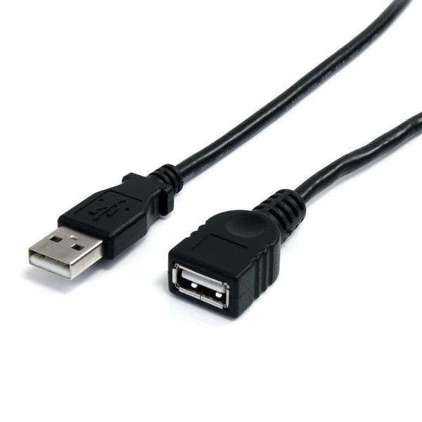 STARTECH.COM  StarTech.com 90cm USB 2.0 Verlängerung - USB-A Verlängerungskabel SteckerBuchse 