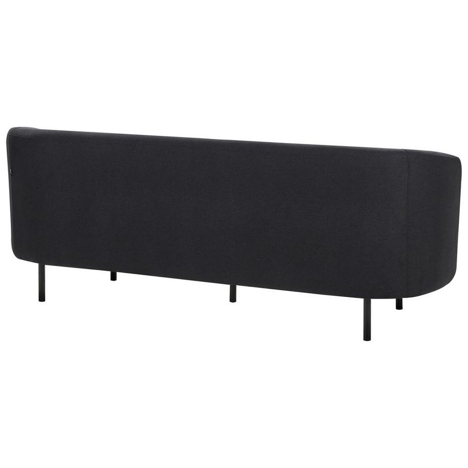 Beliani 3 Sitzer Sofa aus Stoff Glamourös LOEN  