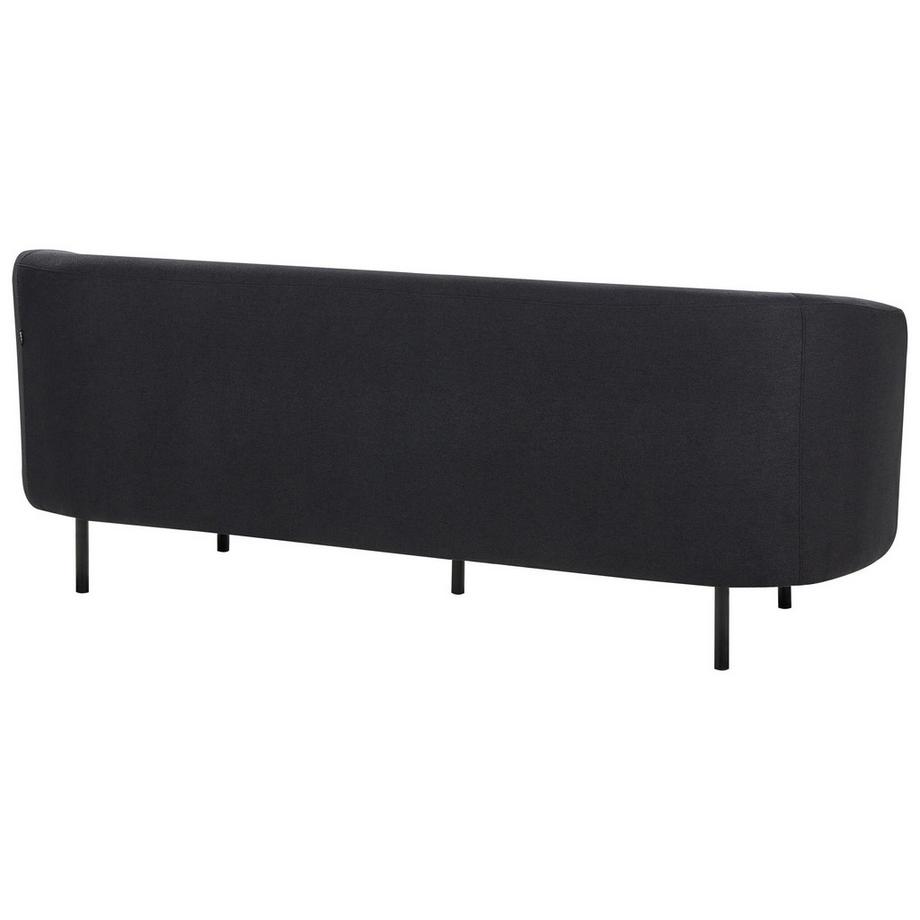 Beliani 3 Sitzer Sofa aus Stoff Glamourös LOEN  