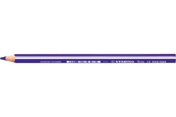 STABILO STABILO Farbstift ergonomisch 4,2mm 203/385 Trio dick blauviolet  