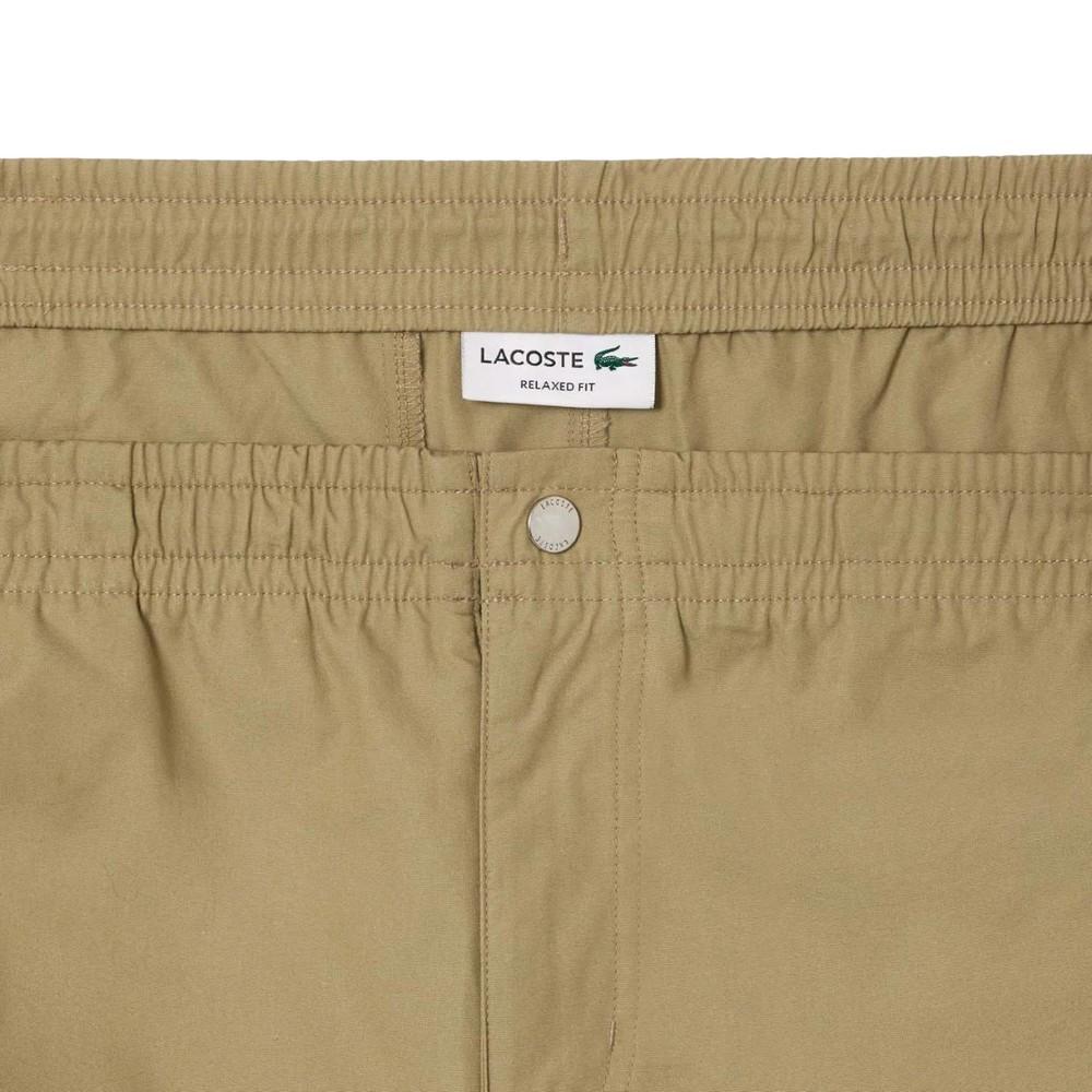 LACOSTE Relaxed Fit Popeline Shorts  