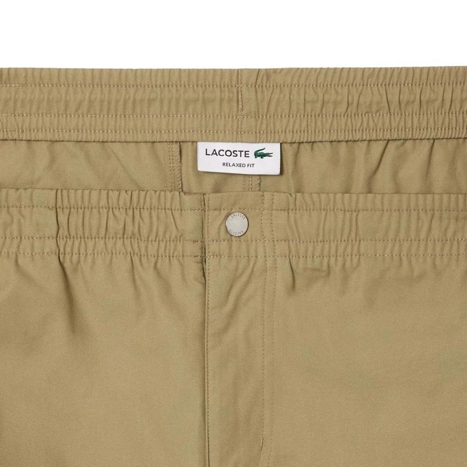 LACOSTE Relaxed Fit Popeline Shorts  