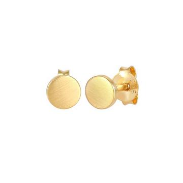 Boucles d'Oreilles Cercles Basic Géo Ronde Matt