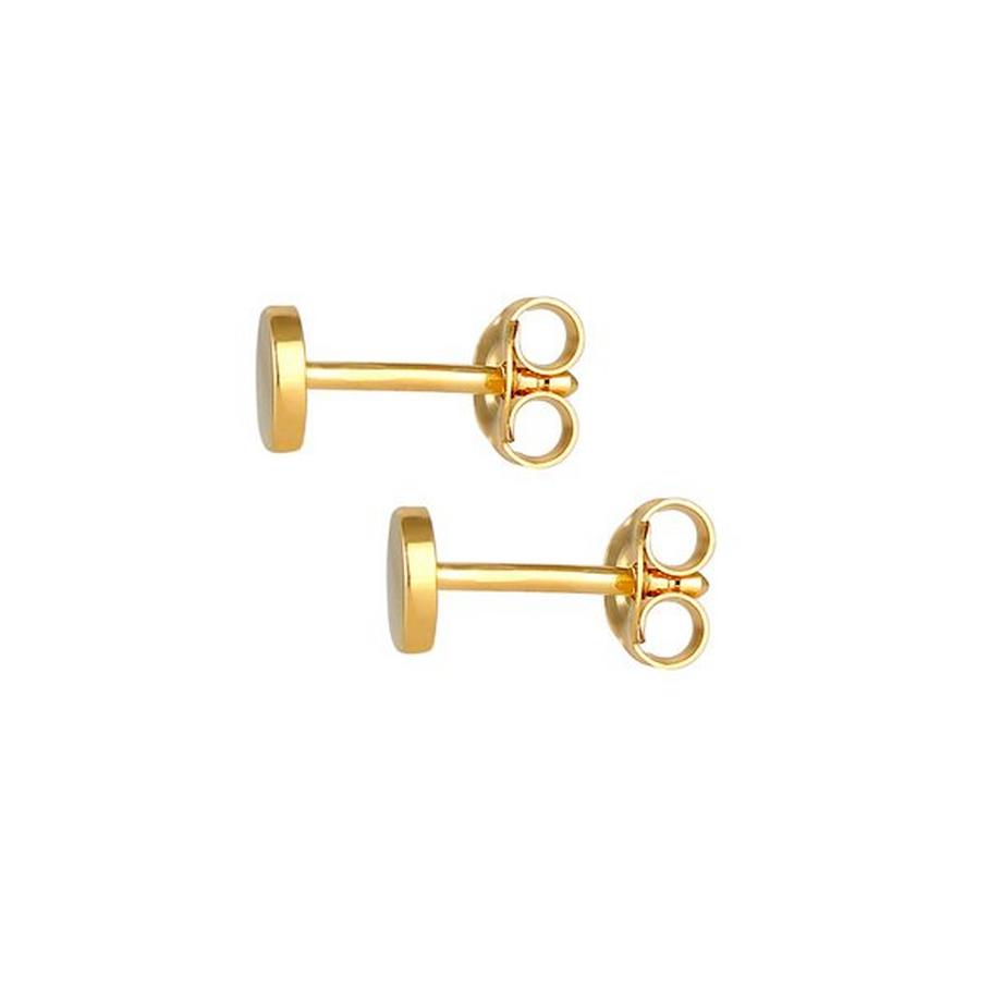 Elli  Ohrringe Kreis Basic Geo Matt Trend 