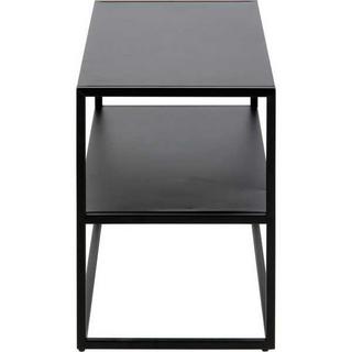 mutoni Scarpiera Modern Line 1 piano acciaio nero 70x33x45 5cm  