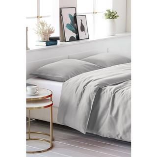 Living Home Uni Satin Taie de duvet  