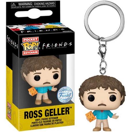 Funko  Portachiavi Funko Pop ! Friends : 80's Ross 