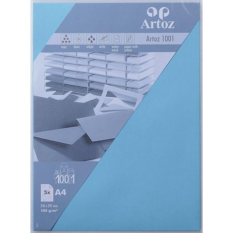 Artoz ARTOZ Papier 1001 A4 107796143 100g, azur 5 Blatt  