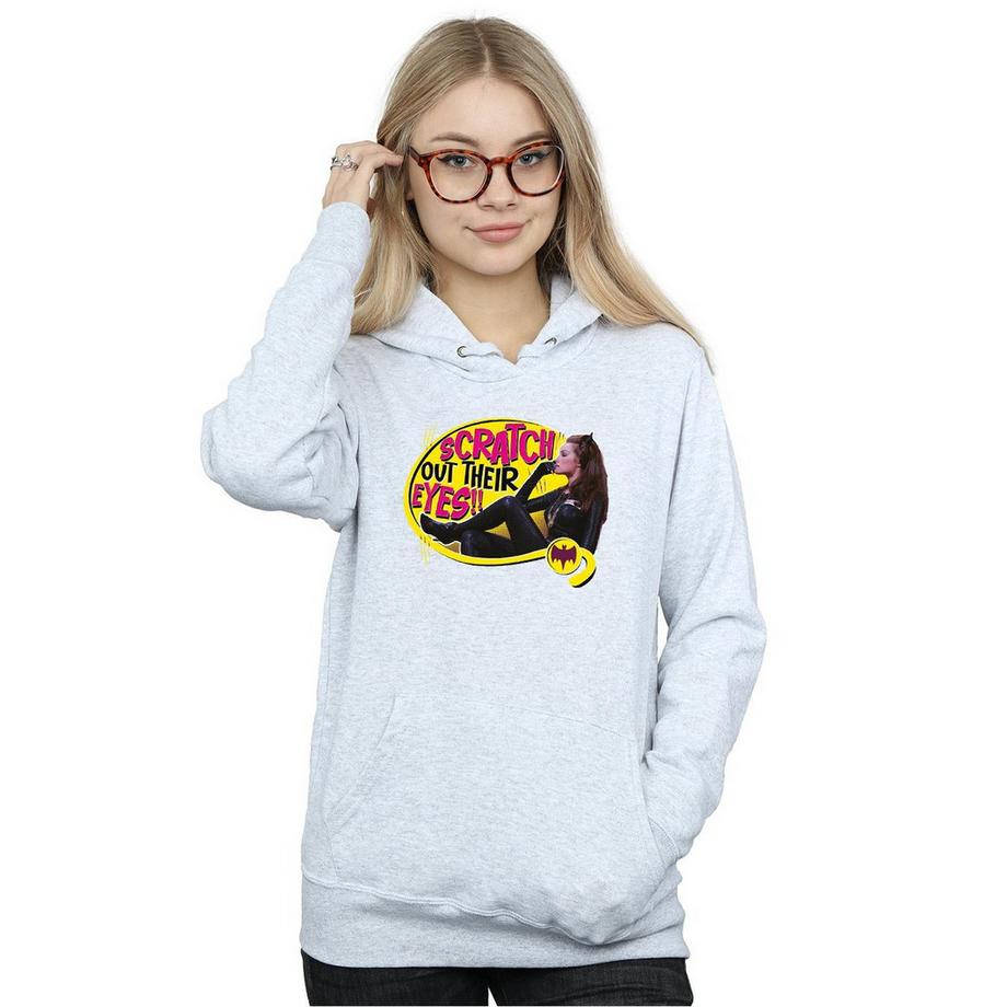 DC COMICS Batman Catwoman Scratch Out Their Eyes Sweat à capuche  