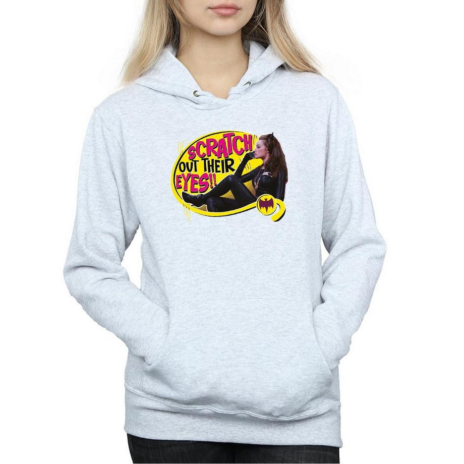 DC COMICS Batman Catwoman Scratch Out Their Eyes Sweat à capuche  