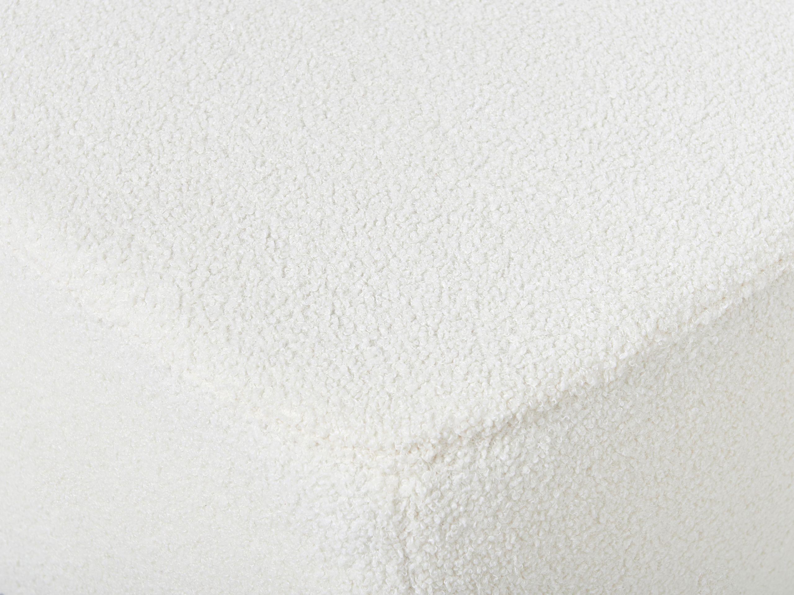 Beliani Ottomane aus Bouclé Modern LUNGO  