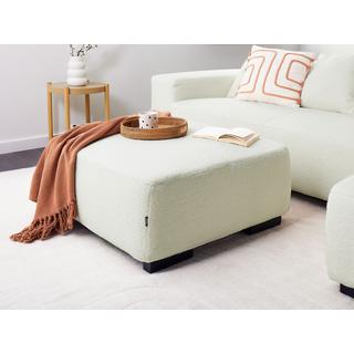 Beliani Ottomane aus Bouclé Modern LUNGO  