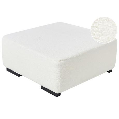 Beliani Ottomane aus Bouclé Modern LUNGO  
