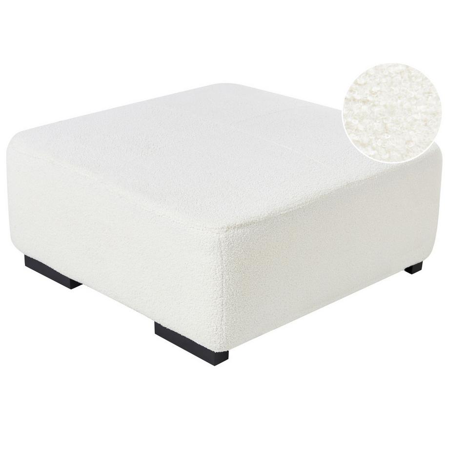 Ottoman en Bouclé Minimaliste LUNGO