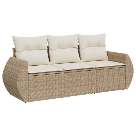 VidaXL Garten sofagarnitur poly-rattan  