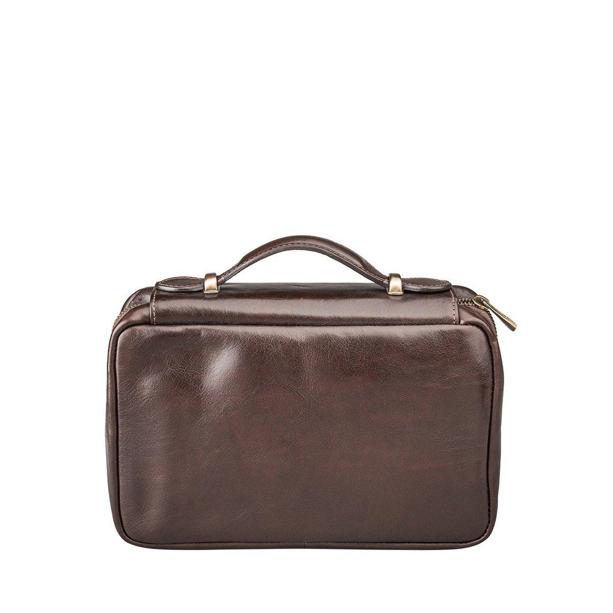 Maxwell Scott  Cascina - Leder Kulturtasche 