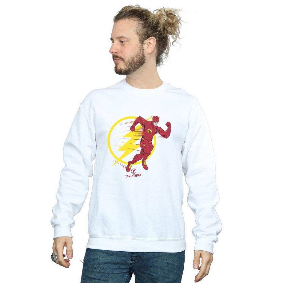 DC COMICS The Flash Running Logo Sweatshirt  